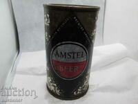 VERY OLD EARLY MODEL AMSTEL BEER CAN COMPLETE