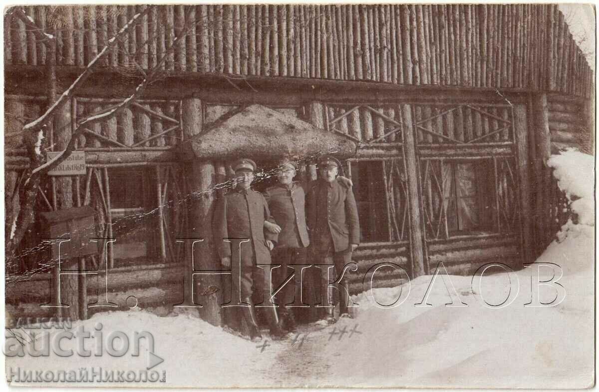 191? OLD PHOTO GERMANY GERMAN MILITARY MOUNTAIN HUT G223 191? OLD PHOTO GERMANY GERMAN MILITARY MOUNTAIN HUT G223