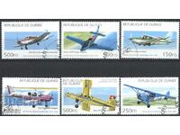 Stamps Aviation Aircraft 1995 from Guinea