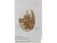 1915 FOTO VECHE PSV GERMANIA MILITARĂ GERMANĂ CU CARBĂ G230