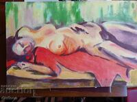 Naked body, Julieta Levcheva Mladenova