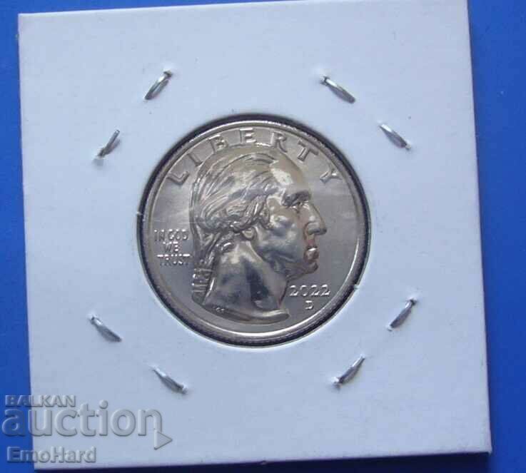 USA Prominent American Women 1/4 Dollar 2022 Doctor Sally Ride D with price 3.50 BGN | € 1.79 USA Prominent American Women 1/4 Dollar 2022 Doctor Sally Ride D with price 3.50 BGN | € 1.79