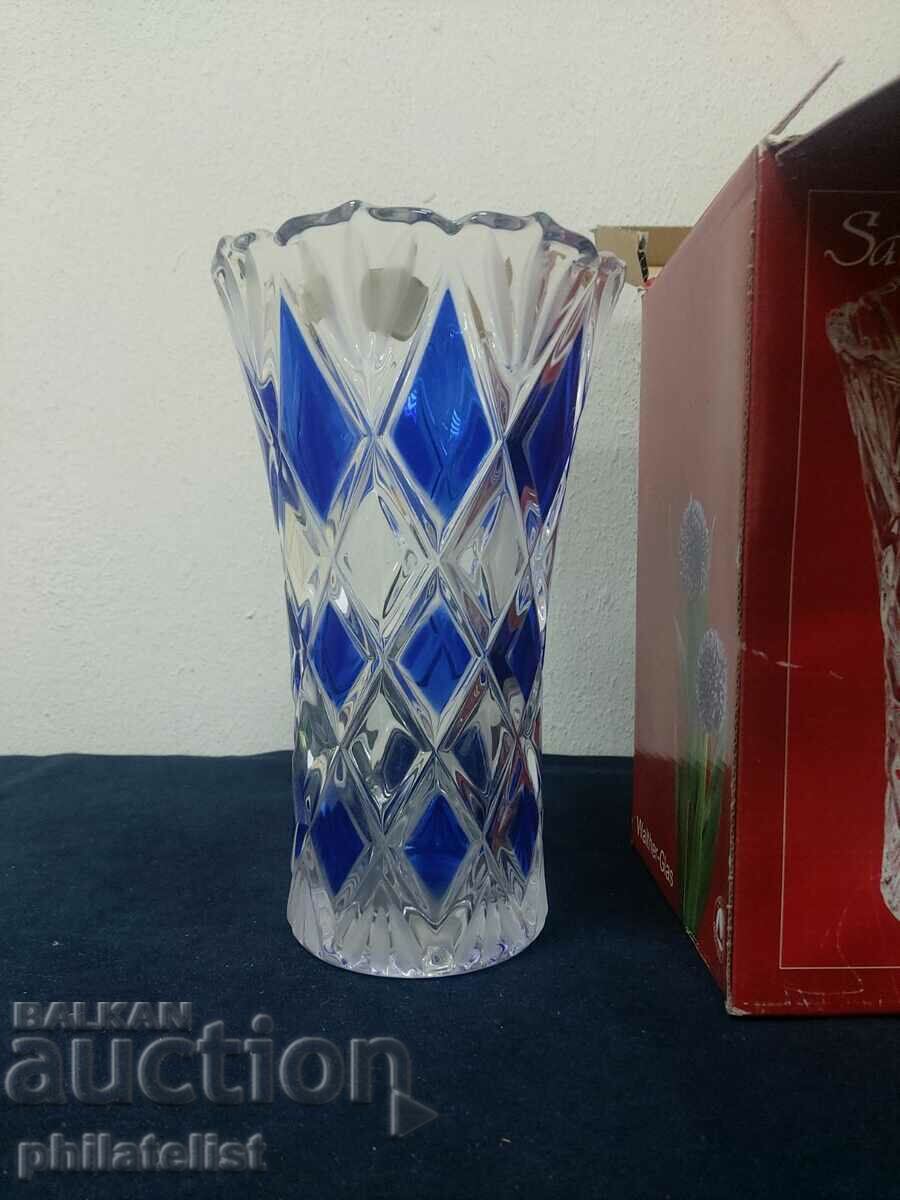 Walther Glas - Blue - Vase