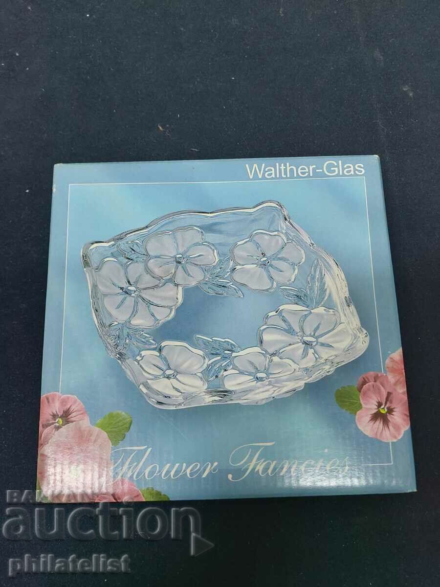 Walther Glas Flower Francis farfurie
