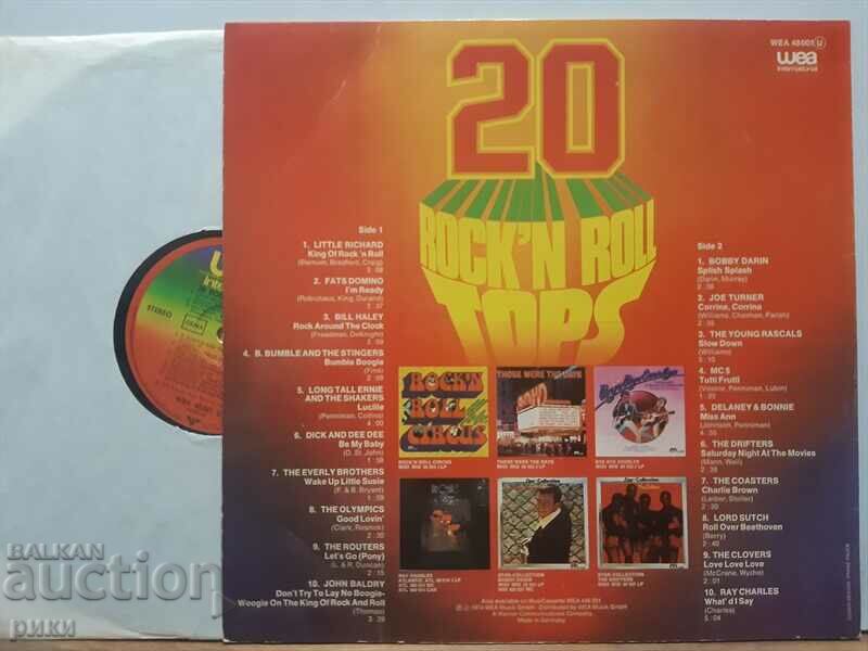 20 Rock 'n Roll Tops 1974 with price 20.00 BGN | € 10.23 20 Rock 'n Roll Tops 1974 with price 20.00 BGN | € 10.23