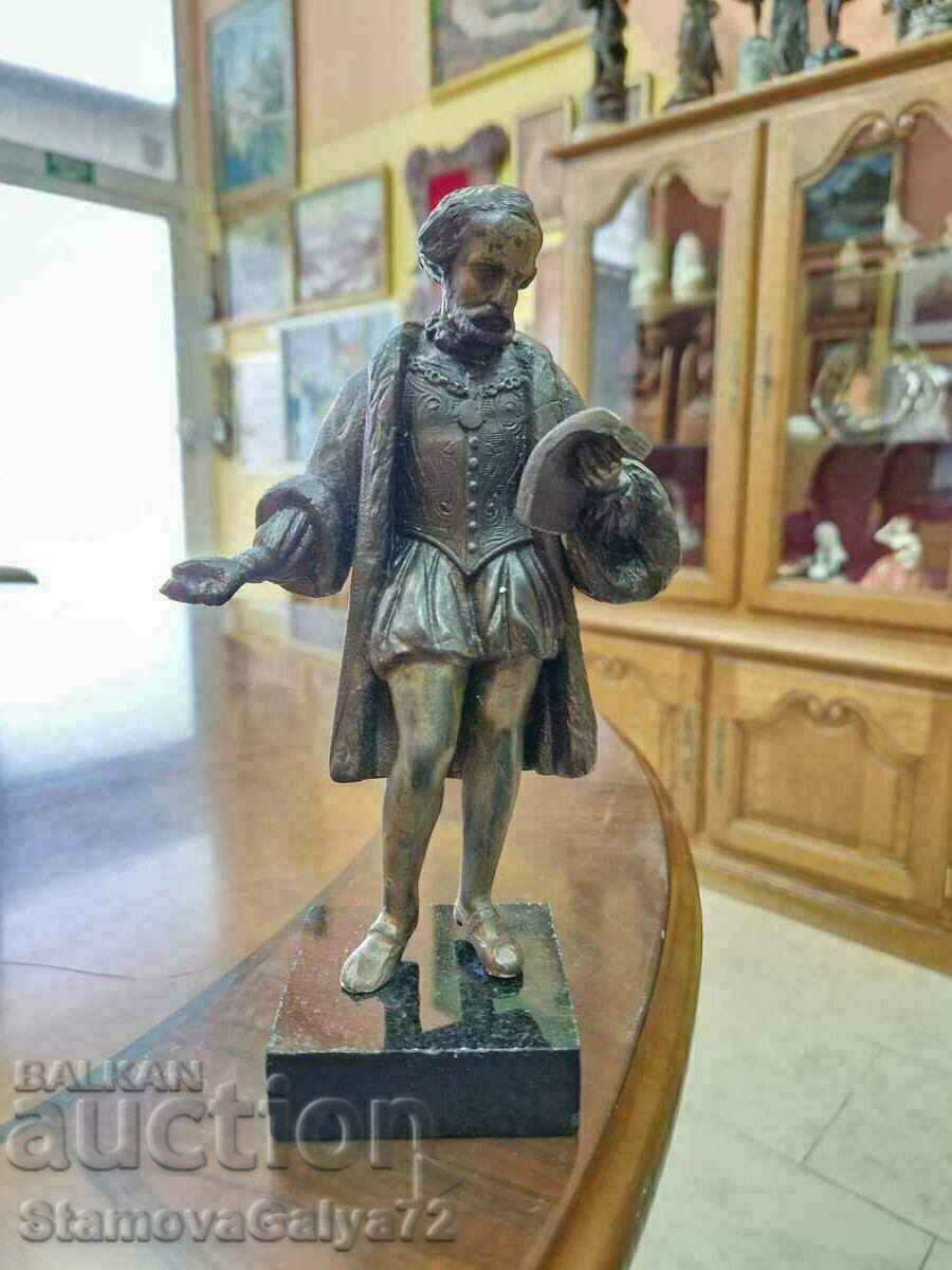 A beautiful antique French figure statuette