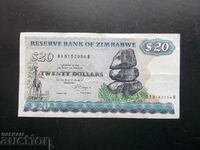 ZIMBABWE, 20 USD, 1983