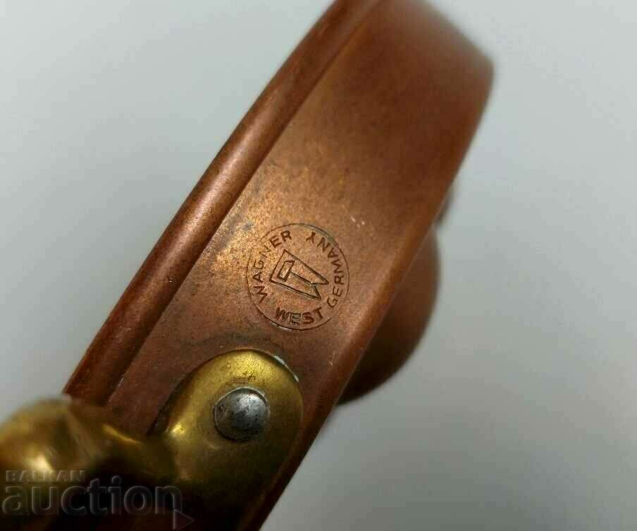 SMALL METAL VESSEL MARKED WEST GERMANY - 7 SMALL METAL VESSEL MARKED WEST GERMANY - 7