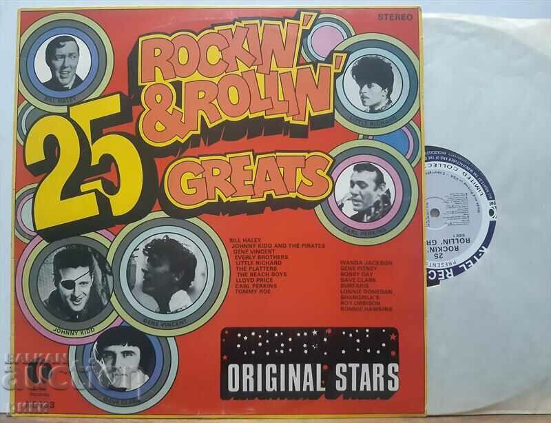 25 Rockin' & Rollin' Greats 1972