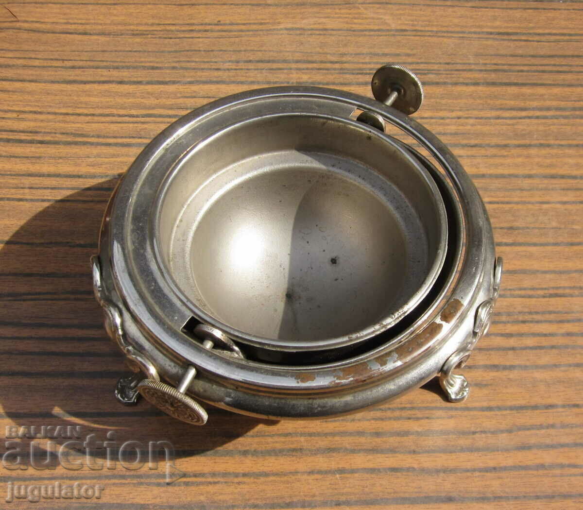 vintage Art Deco candy box and ornamented cake bowl - 5 vintage Art Deco candy box and ornamented cake bowl - 5