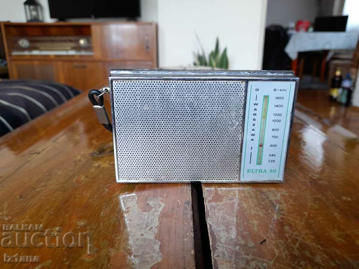 Old radio, Unitra Eltra 50 radio receiver