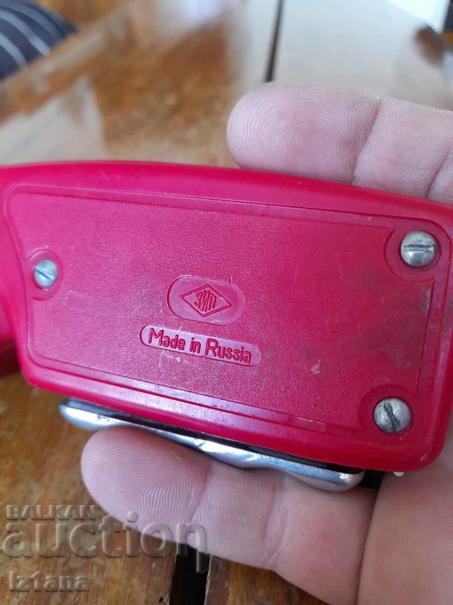 Auction Old dynamo flashlight Auction Old dynamo flashlight