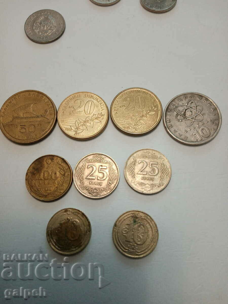 Delivery of COINS - "BALKANS" - 21 pcs. Delivery of COINS - "BALKANS" - 21 pcs.