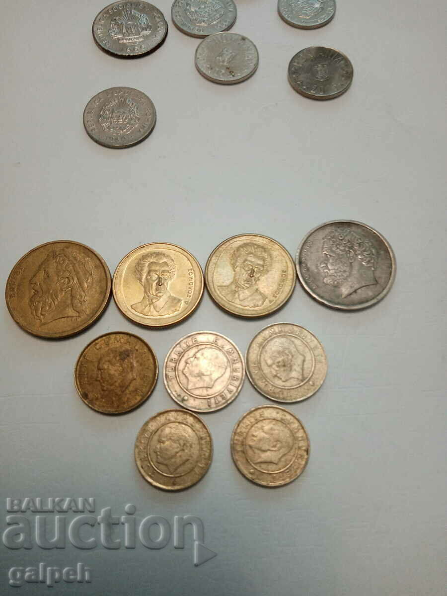 COINS - "BALKANS" - 21 pcs. - 5 COINS - "BALKANS" - 21 pcs. - 5