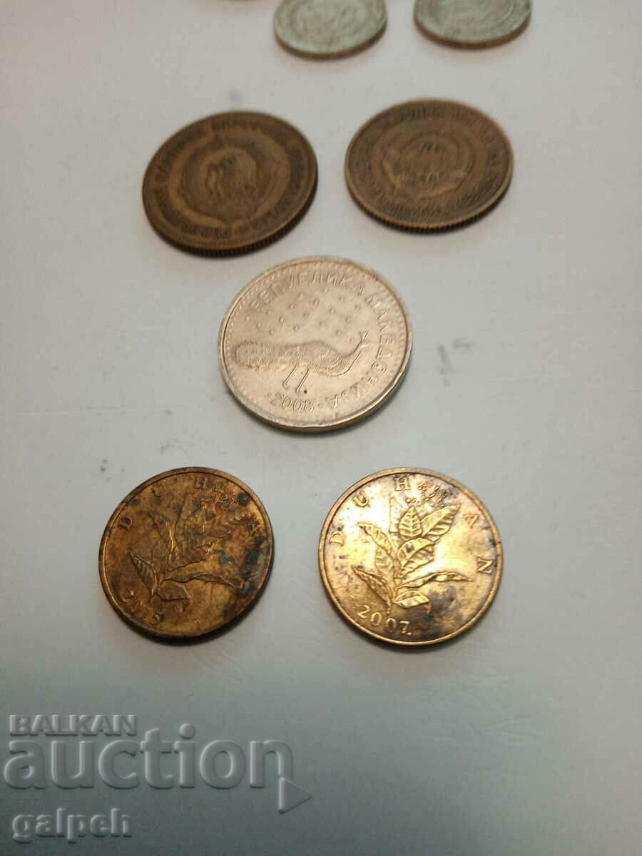COINS - "BALKANS" - 21 pcs. - 7 COINS - "BALKANS" - 21 pcs. - 7