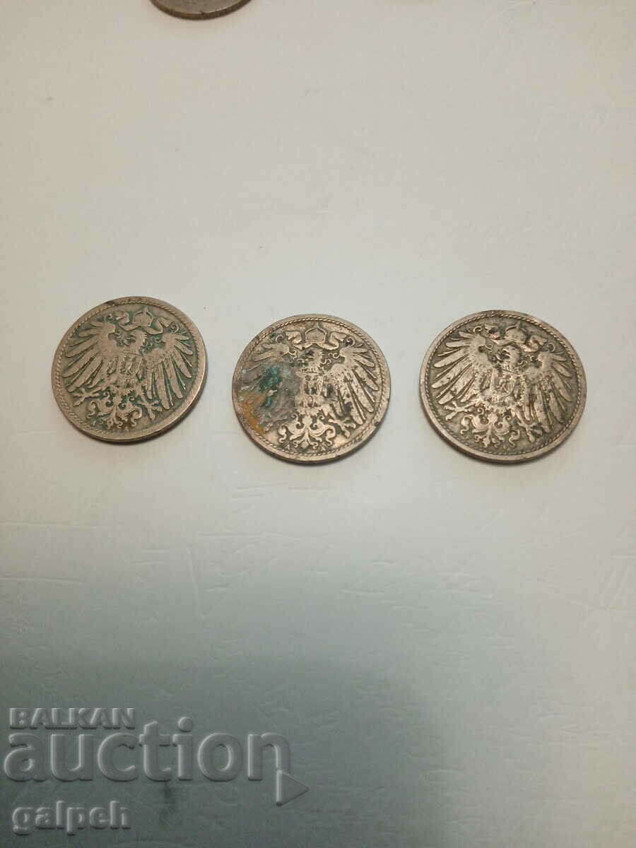 ΝΟΜΙΣΜΑΤΑ - ΓΕΡΜΑΝΙΑ - 9 τεμ. - 5 ΝΟΜΙΣΜΑΤΑ - ΓΕΡΜΑΝΙΑ - 9 τεμ. - 5