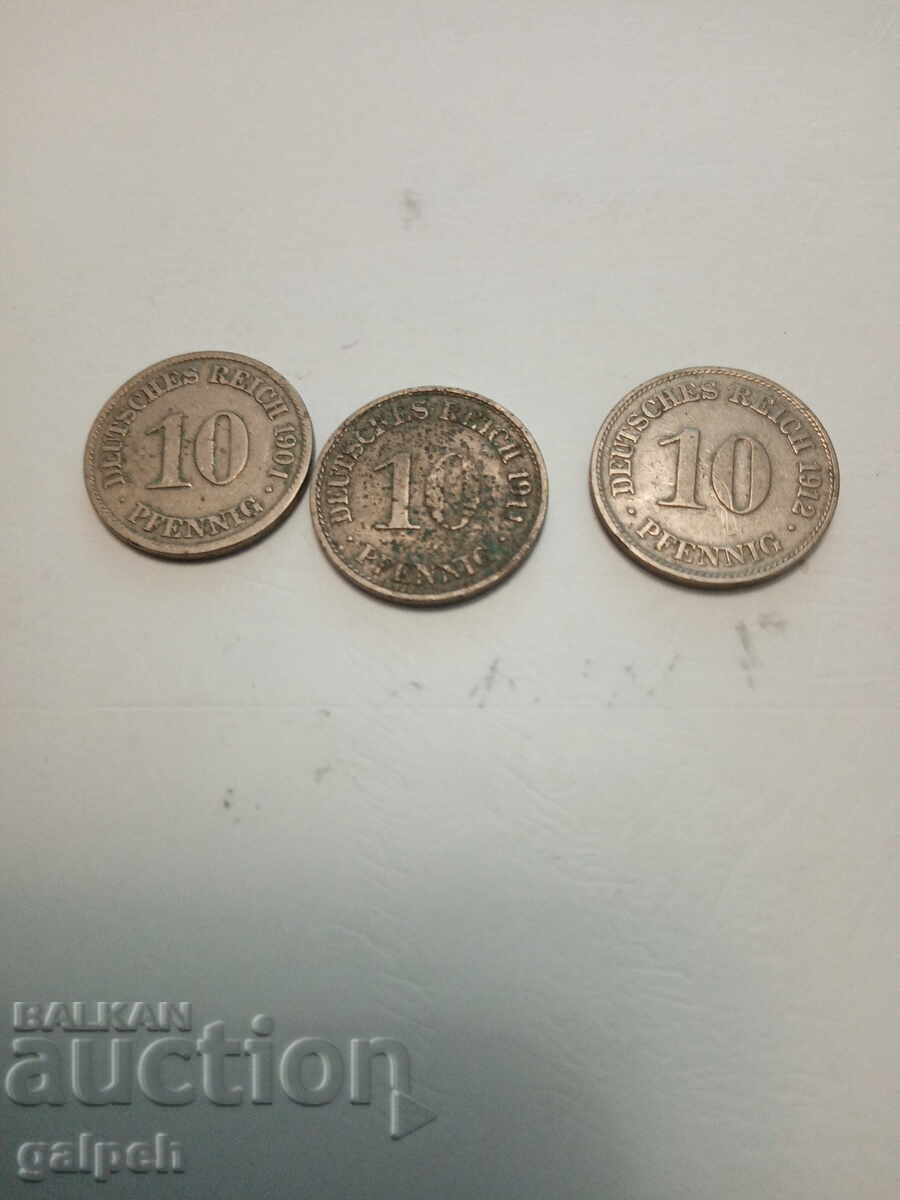 ΝΟΜΙΣΜΑΤΑ - ΓΕΡΜΑΝΙΑ - 9 τεμ. - 6 ΝΟΜΙΣΜΑΤΑ - ΓΕΡΜΑΝΙΑ - 9 τεμ. - 6