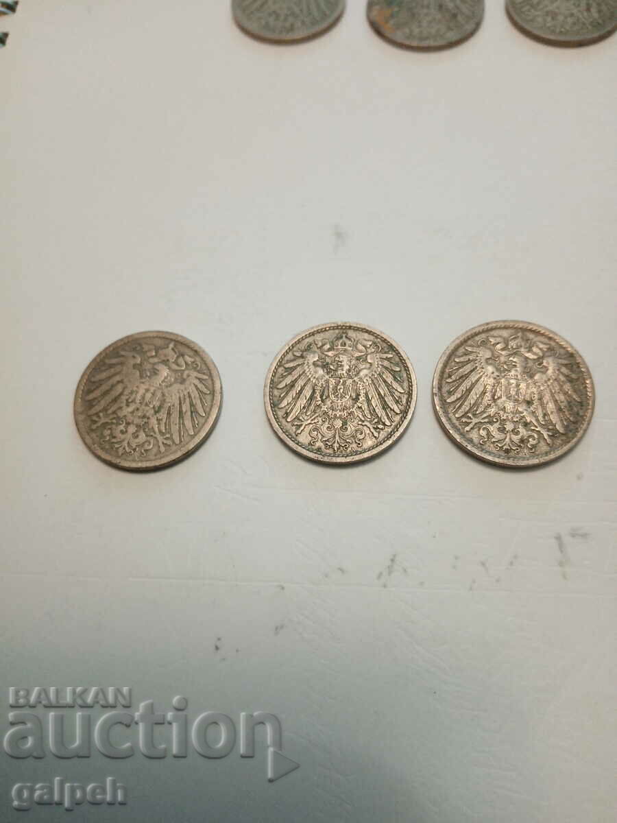 ΝΟΜΙΣΜΑΤΑ - ΓΕΡΜΑΝΙΑ - 9 τεμ. - 7 ΝΟΜΙΣΜΑΤΑ - ΓΕΡΜΑΝΙΑ - 9 τεμ. - 7