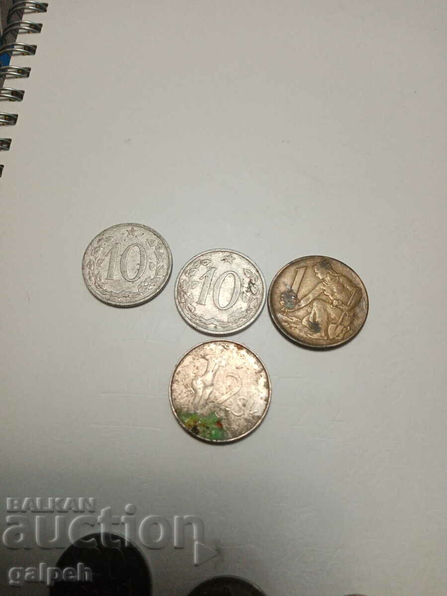 COINS - MIXED - 14 pcs. with price 1.50 BGN | € 0.77 COINS - MIXED - 14 pcs. with price 1.50 BGN | € 0.77