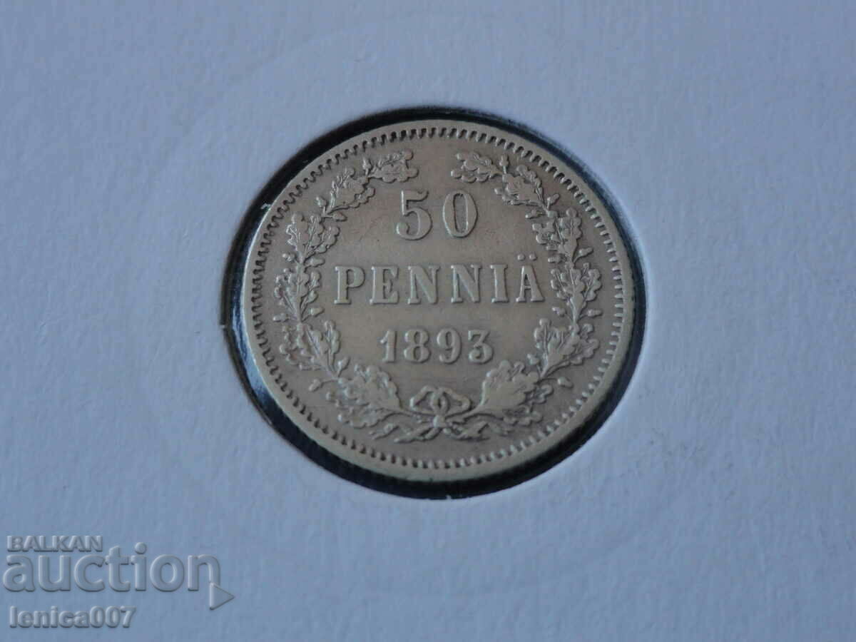 Licitație Rusia (Finlanda) 1893 - 50 de bani Licitație Rusia (Finlanda) 1893 - 50 de bani