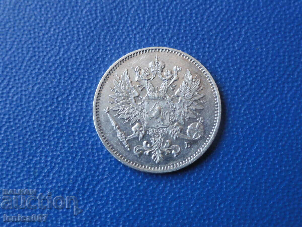 Ρωσία (Φινλανδία) 1909 - 25 πέννι (Ag) με τιμή € 8.20 | 16.04 BGN