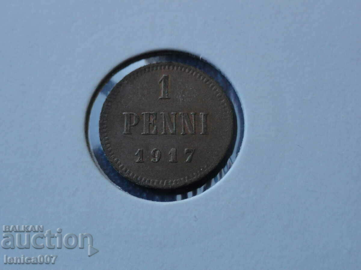 Auction Russia (Finland) 1917 - 1 penny Auction Russia (Finland) 1917 - 1 penny