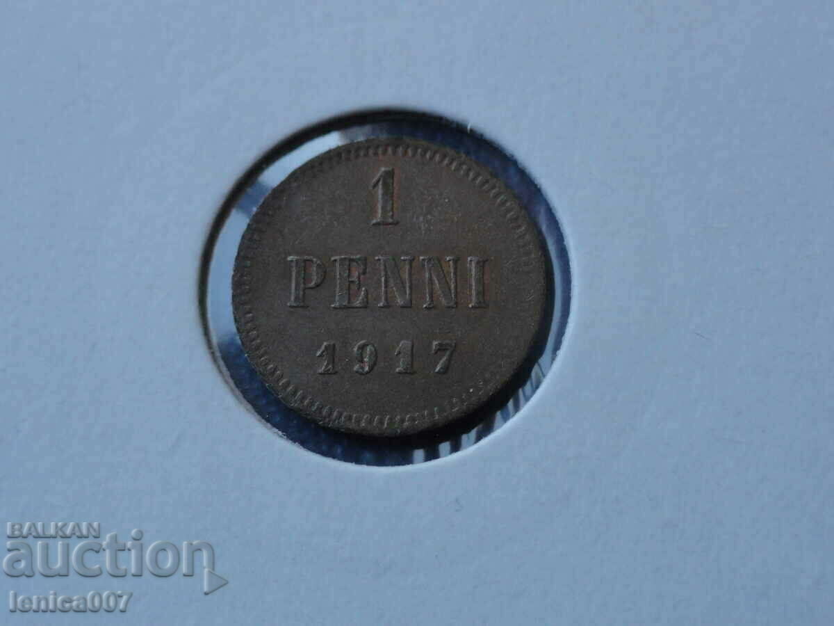Russia (Finland) 1917 - 1 penny - 5 Russia (Finland) 1917 - 1 penny - 5
