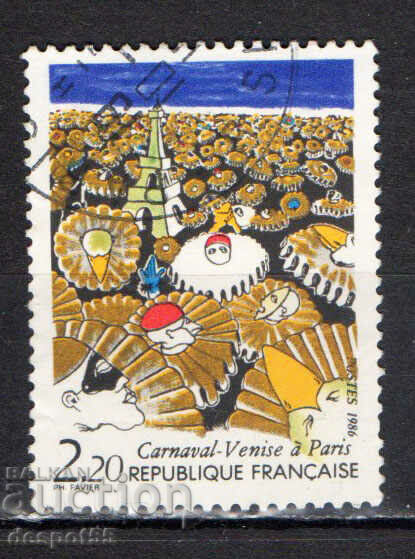 1986. Франция. Венециански карнавал в Париж.