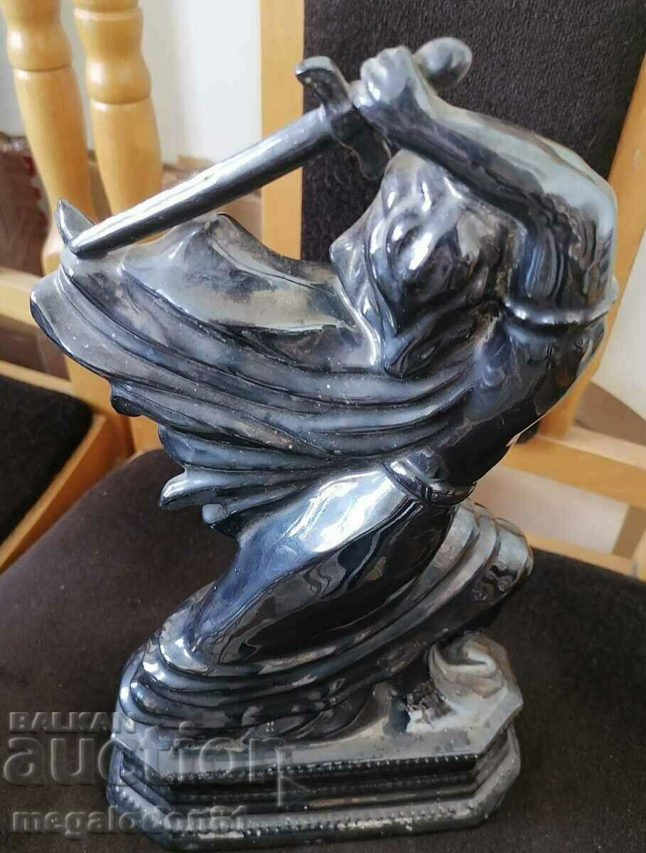 The Republic - a ceramic statuette from the 1950s with price 400.00 BGN | € 204.52 The Republic - a ceramic statuette from the 1950s with price 400.00 BGN | € 204.52