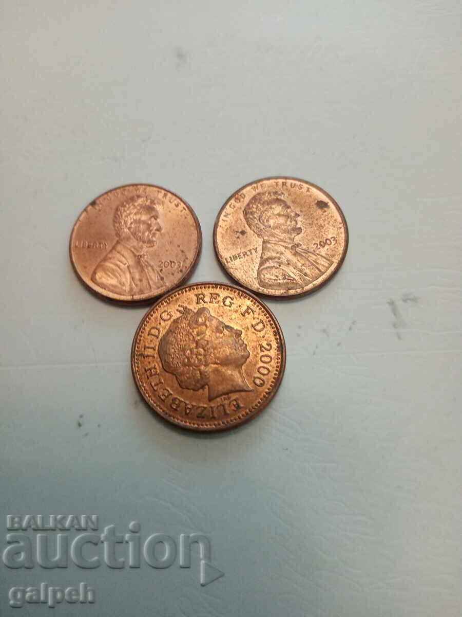 COINS - MIXED - 8 pcs. - 6 COINS - MIXED - 8 pcs. - 6