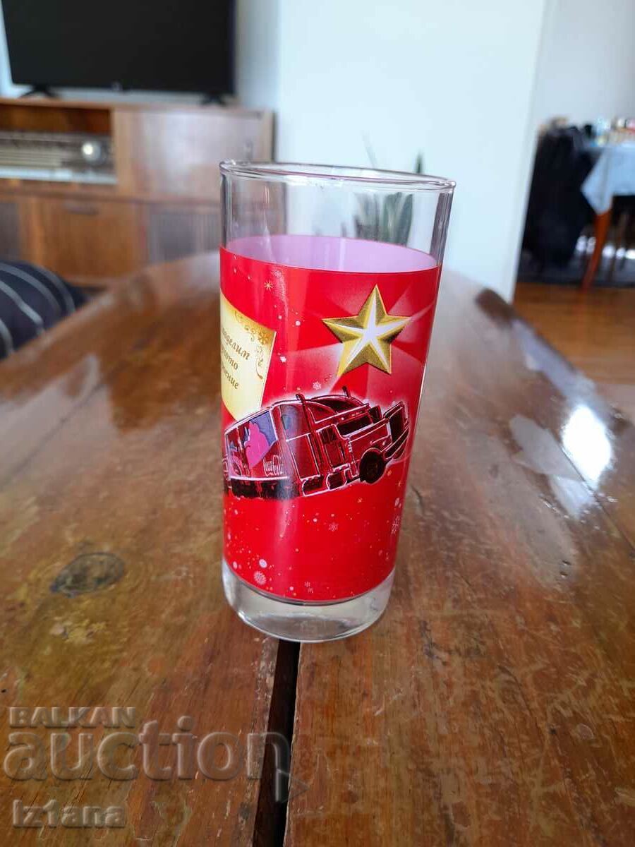 An old glass of Coca Cola, Coca Cola with price 22.00 BGN | € 11.25 An old glass of Coca Cola, Coca Cola with price 22.00 BGN | € 11.25