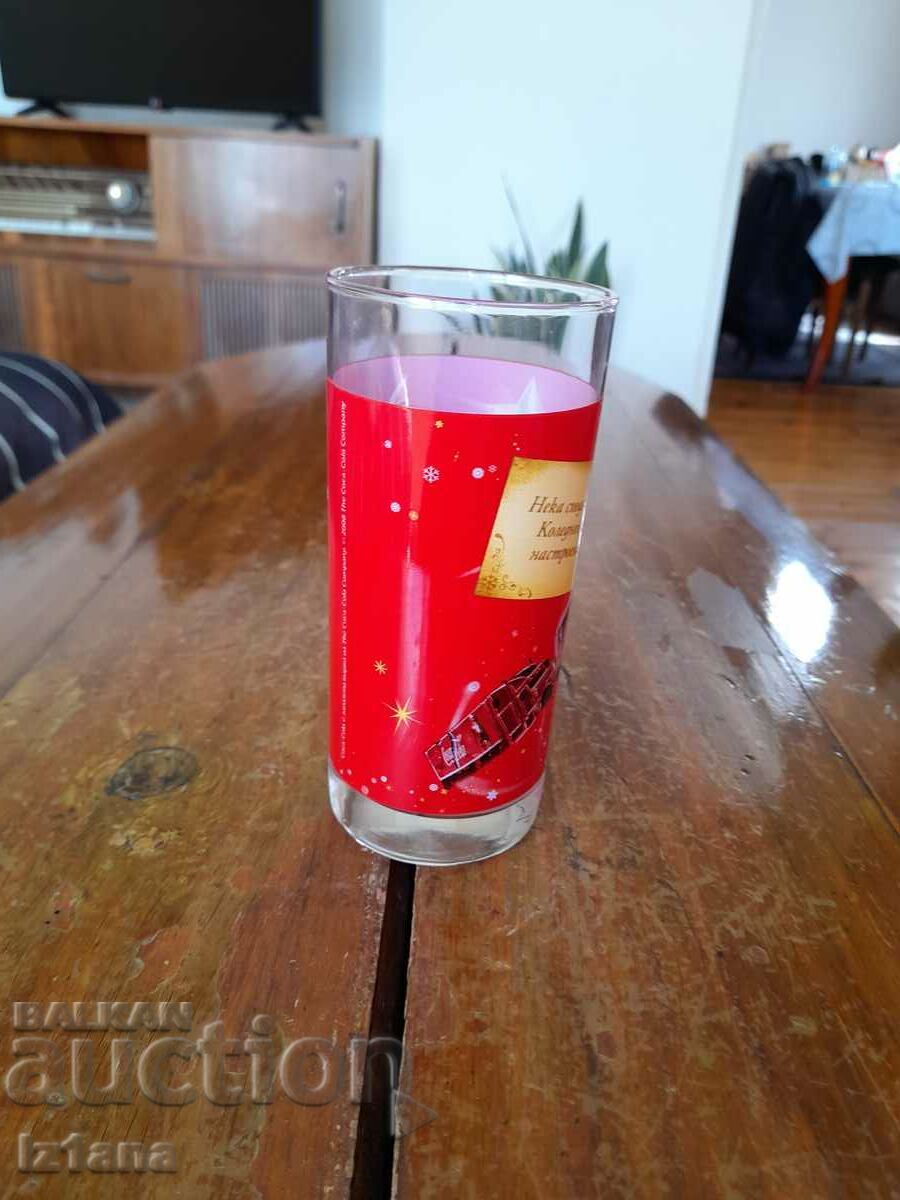 Auction An old glass of Coca Cola, Coca Cola Auction An old glass of Coca Cola, Coca Cola