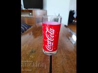 Old glass of Coca Cola, Coca Cola