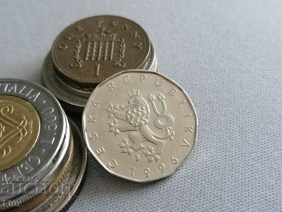 Coin - Czech Republic - 2 crowns | 1996 with price 0.80 BGN | € 0.41 Coin - Czech Republic - 2 crowns | 1996 with price 0.80 BGN | € 0.41