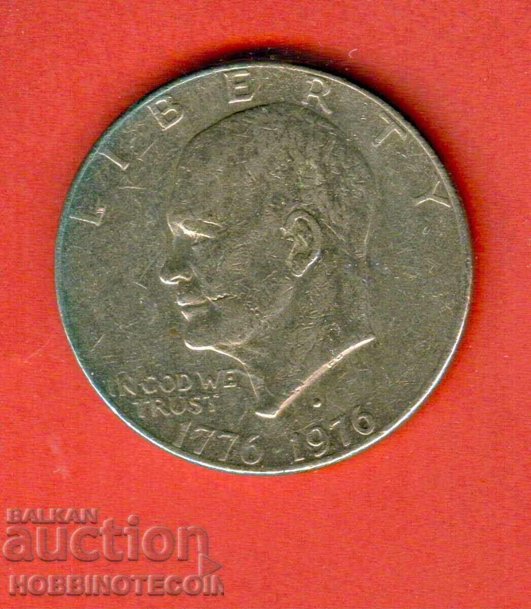 SUA SUA 1,00 USD - 1 USD emisiune 1776 - 1976 D