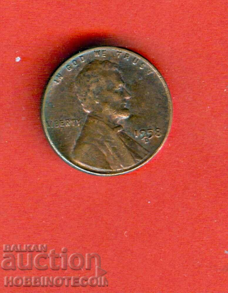 USA USA 1 cent issue - issue 1958 D