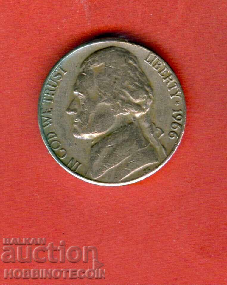 USA 5 cents issue - 1966