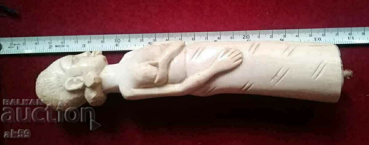 "Африканка" еротика малка пластика - слонова кост. - 7 "Африканка" еротика малка пластика - слонова кост. - 7