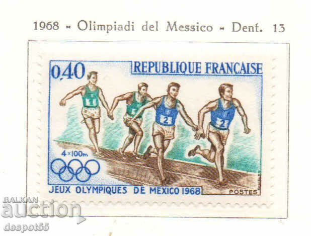 1968. Franţa. Jocurile Olimpice - Mexic.