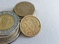 Монета - Чехословакия - 20 хелера | 1980г.