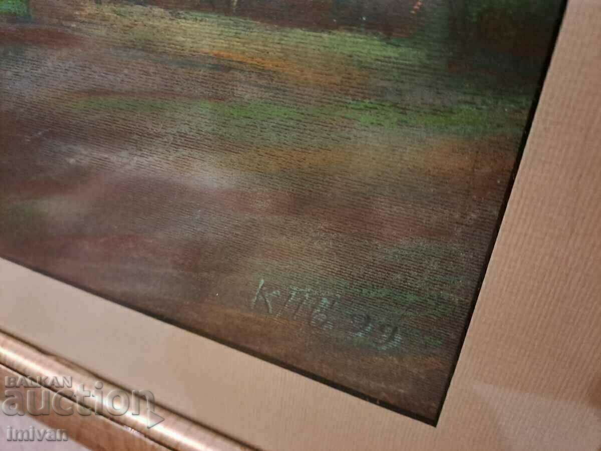 painting KOSTADIN BODUROV (1928-2011) with price 500.00 BGN | € 255.65