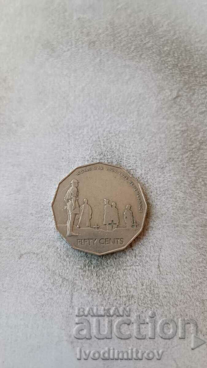 Австралия 50 цента 2005