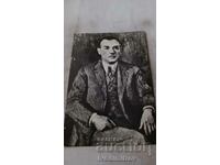 P K Portretul lui Yordan Yovkov de prof. Tseno Todorov 1931