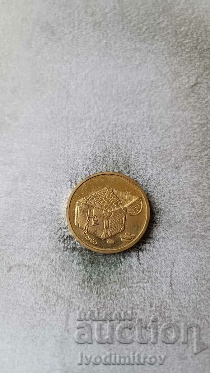 Gilded lucky charm Merry Christmas and Happy New Year. A treasure with price 6.85 BGN | € 3.50 Gilded lucky charm Merry Christmas and Happy New Year. A treasure with price 6.85 BGN | € 3.50