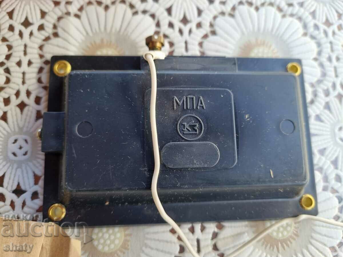 Old Russian car alarm. Circuit breaker - 5 Old Russian car alarm. Circuit breaker - 5