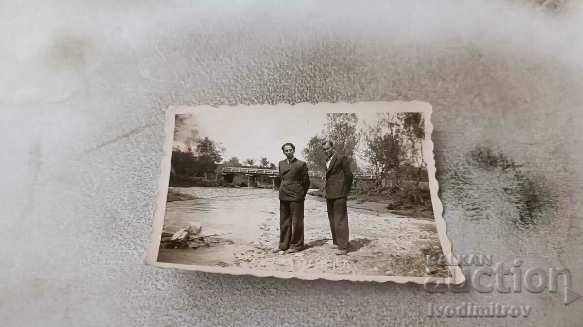 Photo Two men by the river 1940