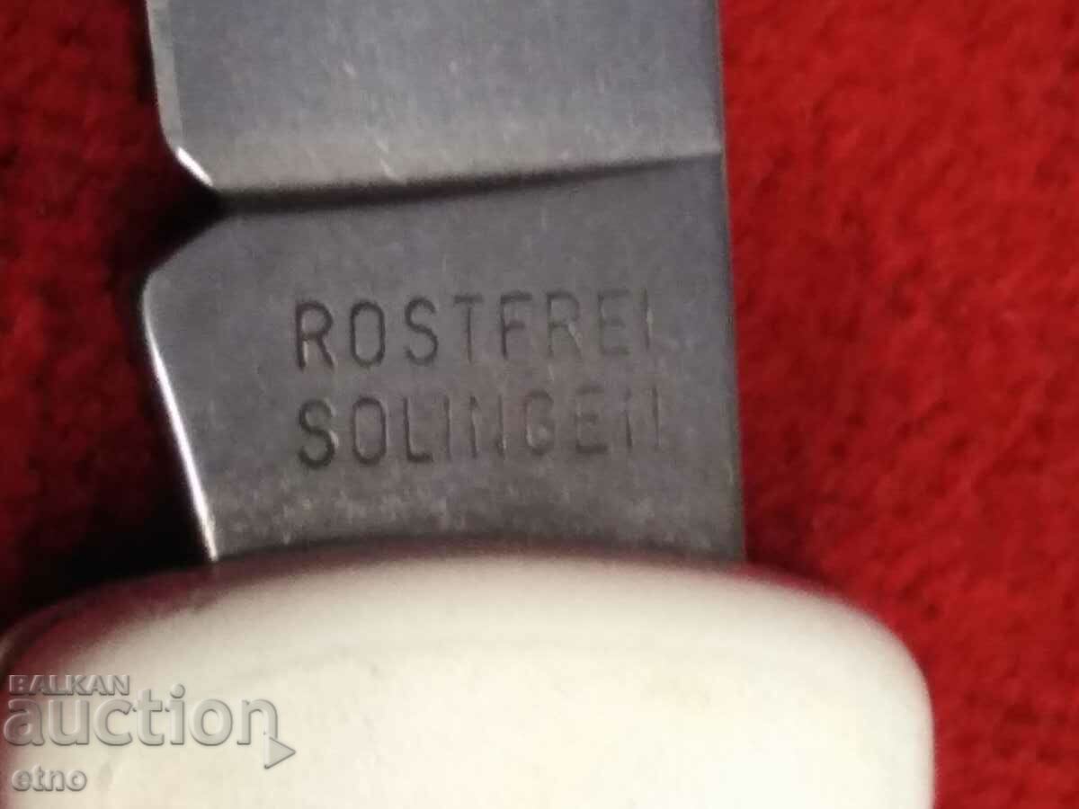 OLD GERMAN POCKET KNIFE-SOLINGEN, SOLINGEN with price 55.00 BGN | € 28.12 OLD GERMAN POCKET KNIFE-SOLINGEN, SOLINGEN with price 55.00 BGN | € 28.12