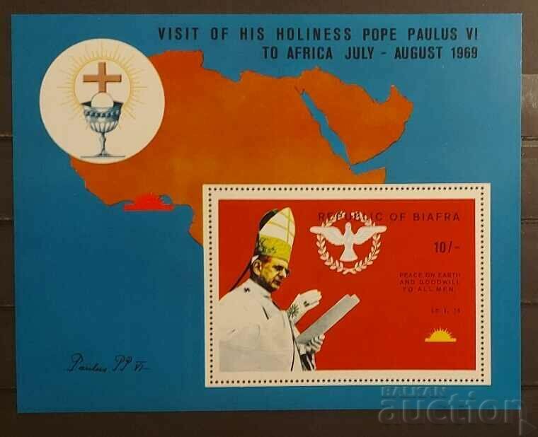 Νιγηρία/Μπιάφρα 1969 Θρησκεία/Προσωπικά Μπλοκ MNH