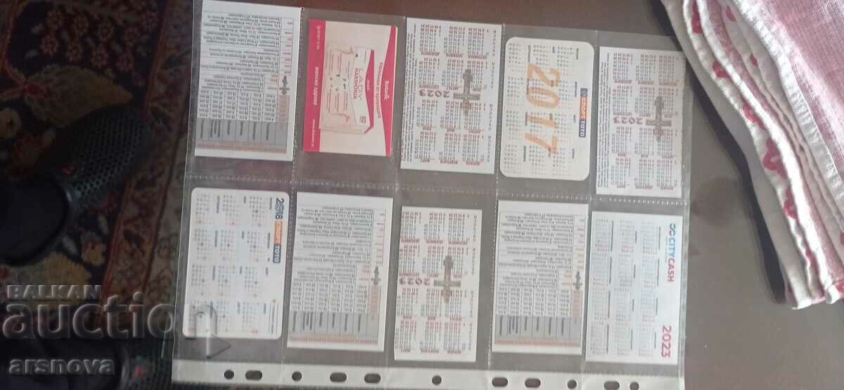 Calendar 10 bucăți cu preț 3.50 BGN | € 1.79 Calendar 10 bucăți cu preț 3.50 BGN | € 1.79