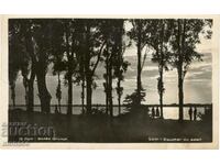 Old postcard - Lom, Sunset